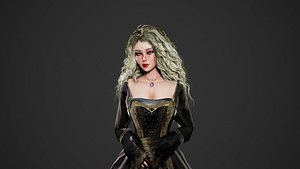 Noble Lady 3D model