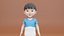 アジアの少年