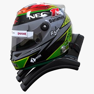 max racing helmet sergio perez