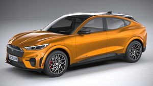 3D Ford Mustang Mach-E GT 2021