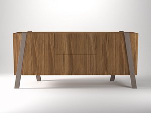 3D note sideboard