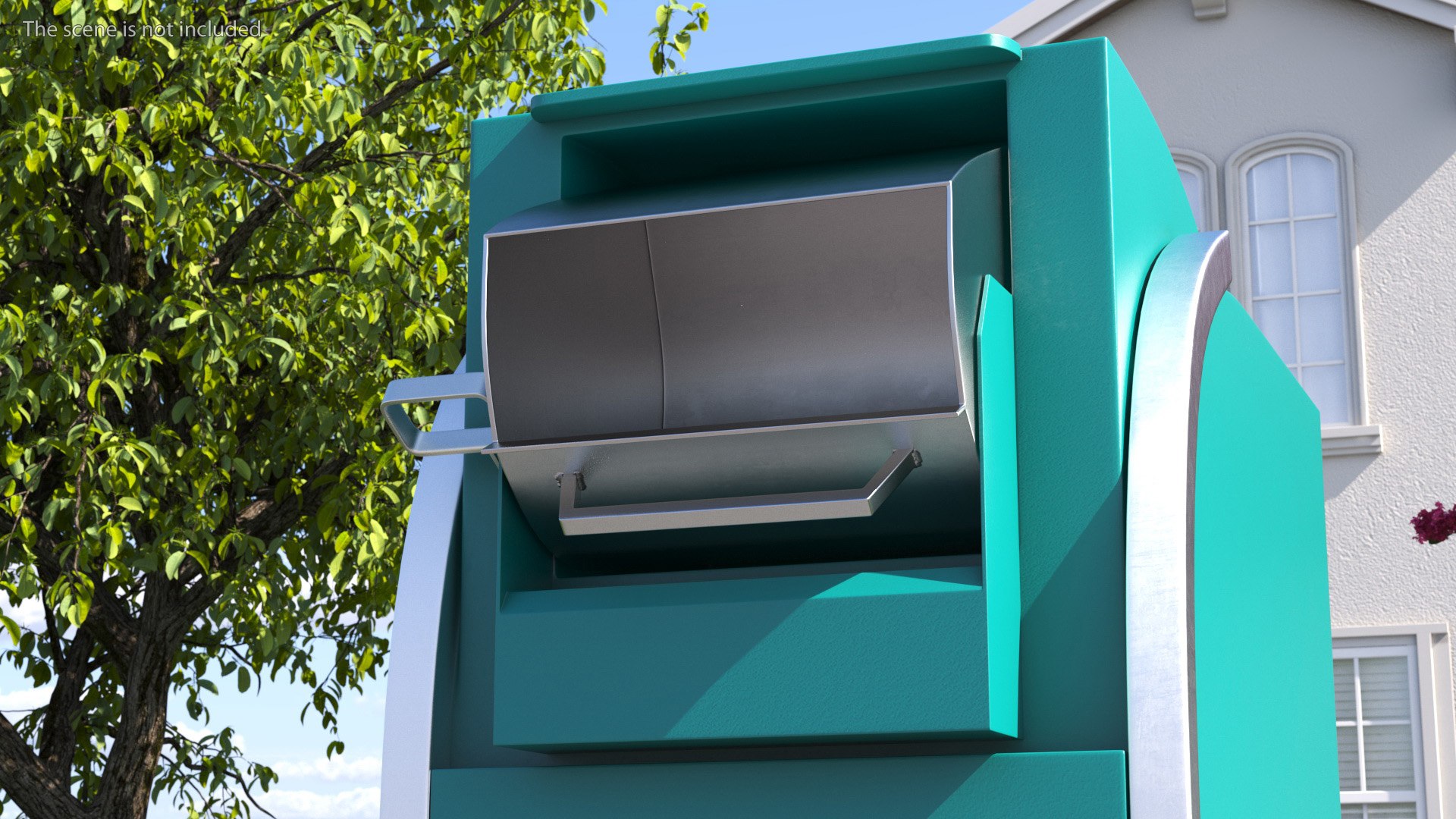 Drop Box Open Large 3D Model TurboSquid 2028915