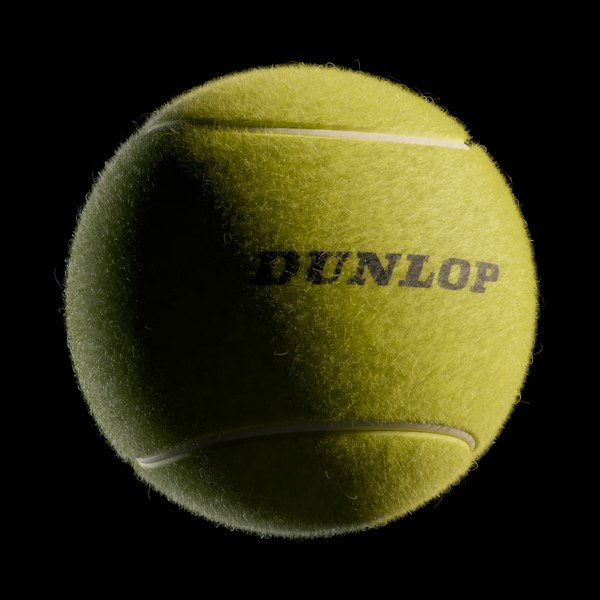 3D Tennis Ball Dunlop Wilson Geometry Nodes model