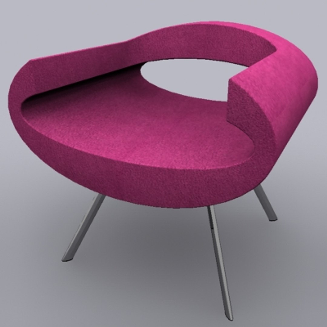 Max Pink Eye Chair