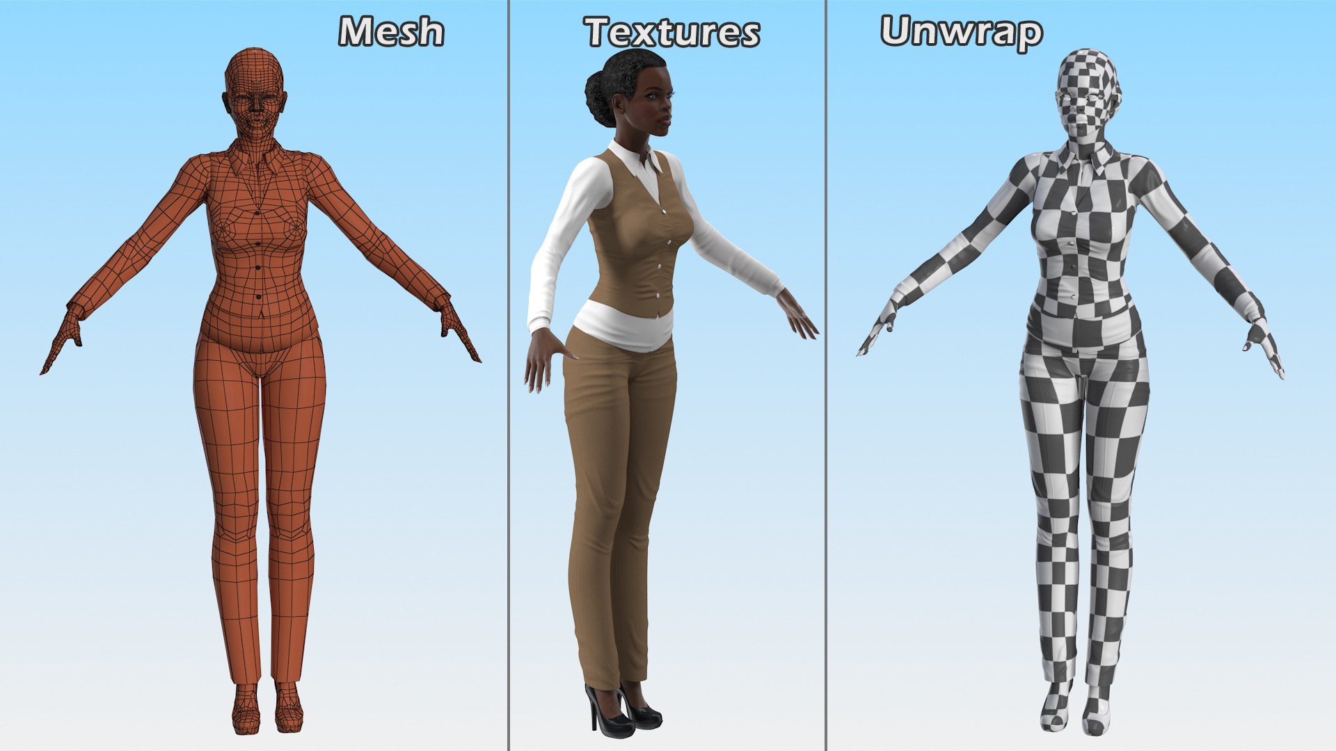 dark skin business style 3D https://p.turbosquid.com/ts-thumb/iX/z5Plw3/huAV0uci/darkskinbusinessstylewomanriggedc4dmodel019/jpg/1606550560/1920x1080/fit_q87/d17cc6dc5e08a963ace13c4b10820d8eca2d92bf/darkskinbusinessstylewomanriggedc4dmodel019.jpg