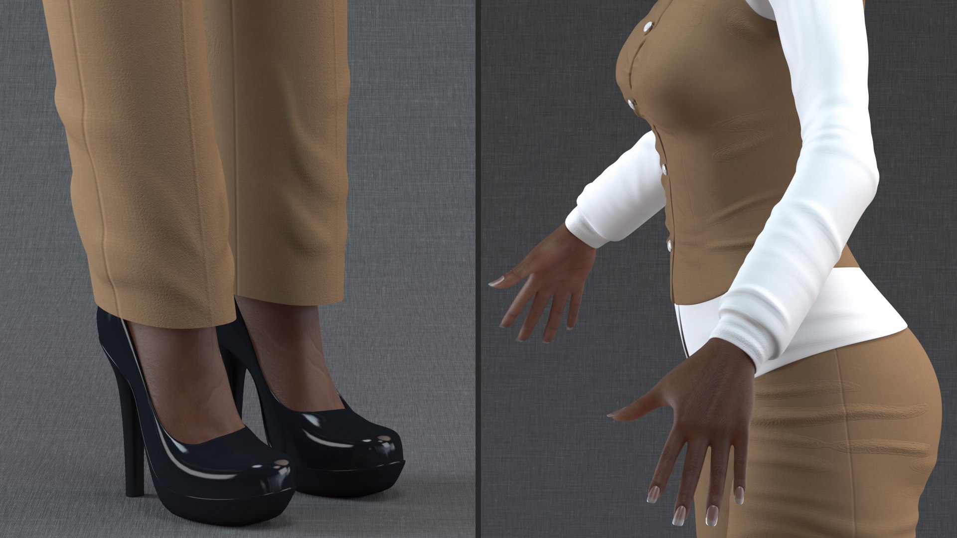 dark skin business style 3D https://p.turbosquid.com/ts-thumb/iX/z5Plw3/kOEmp71S/darkskinbusinessstylewomanriggedc4dmodel014/jpg/1606550501/1920x1080/fit_q87/736f5db34bb98f78fce741274847e719f34fbf4d/darkskinbusinessstylewomanriggedc4dmodel014.jpg
