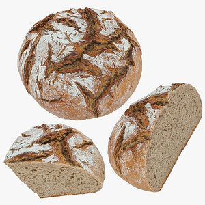 Rye Bread Collection 3 3D model