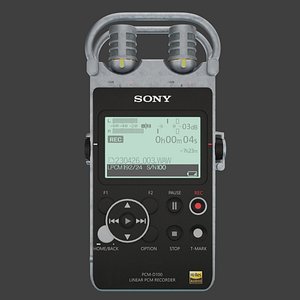 3D Sony PCM Recorder