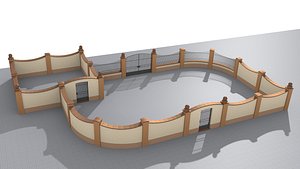 Modular fences building set