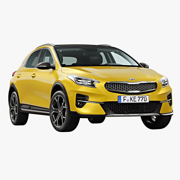 3D 2020 kia xceed model