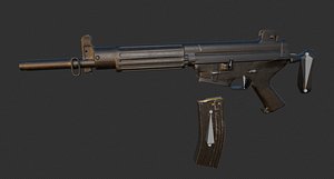 Daewoo K1 Rifle model