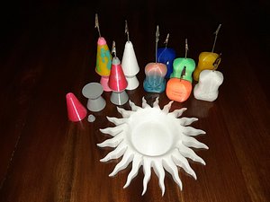 Roach Clips and Ashtray 3D