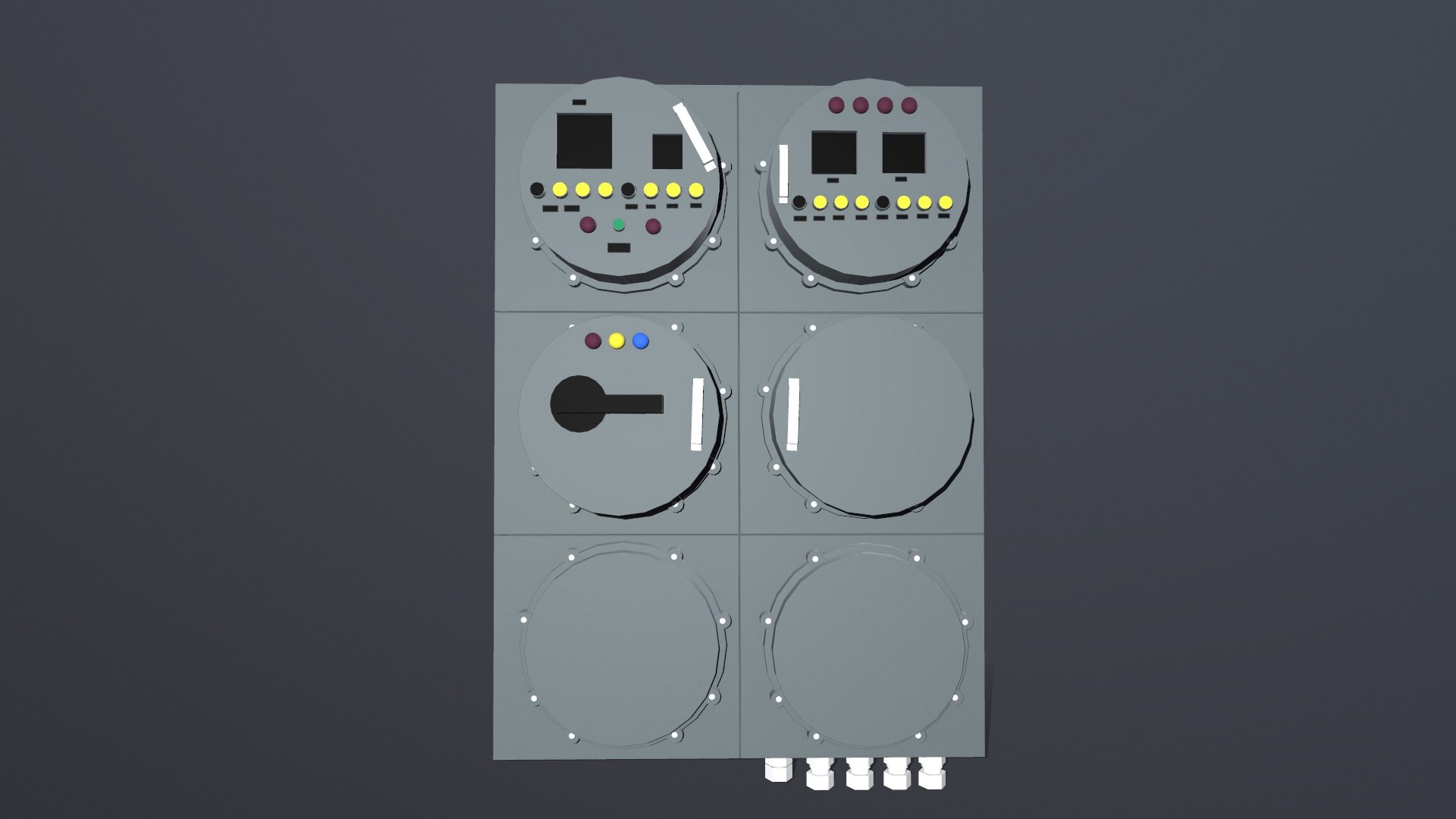 3D Electric Panel - TurboSquid 2288085