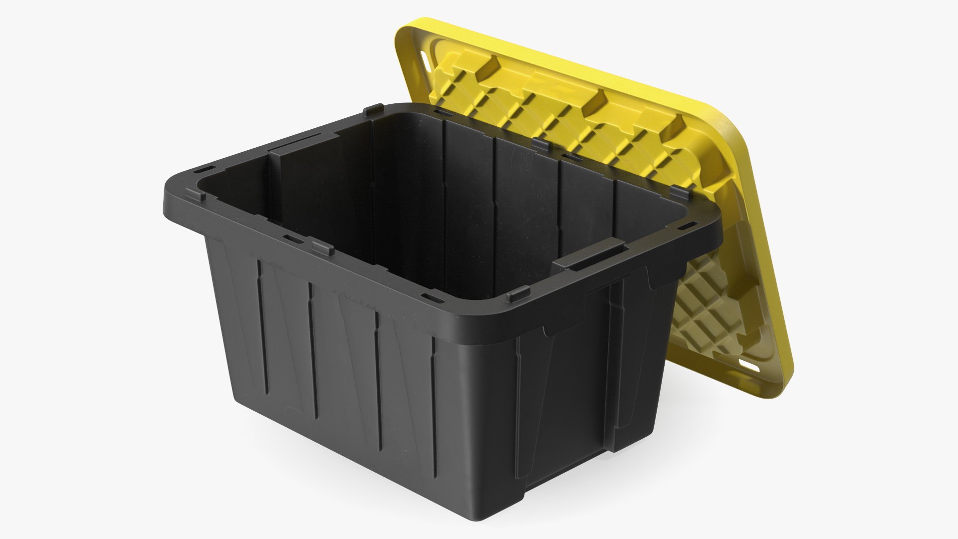 Tough Box Storage Tote With Lid 3D - TurboSquid 1905469