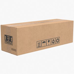 Cardboard Box 8 Closed V1