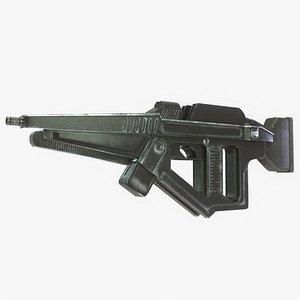 MACHINE GUN with UDIM texture