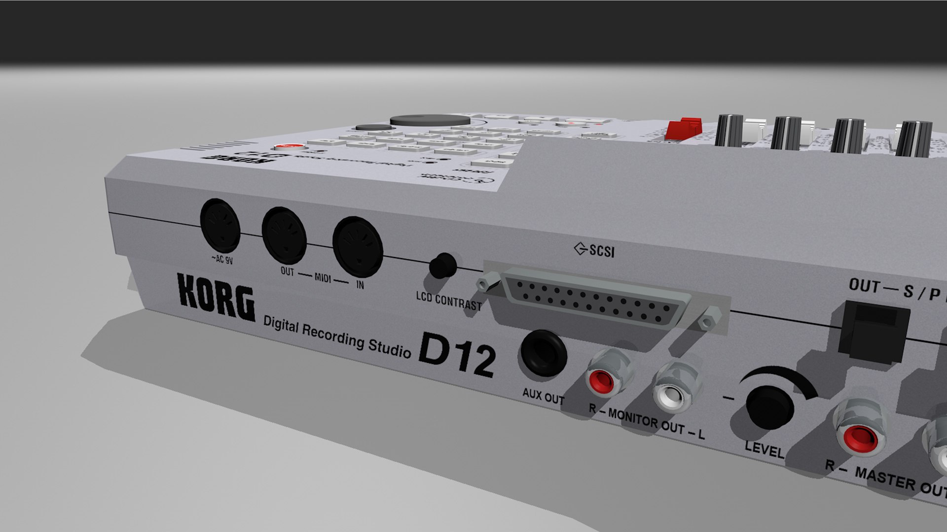 3d digital track multitrack model