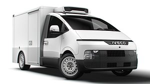 3D Iveco eMoovy Refrigerator 2024