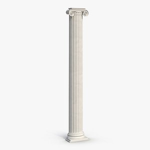Pilaster Ionic Greco Roman