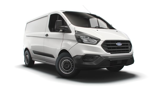 ford transit custom 2012 3d model