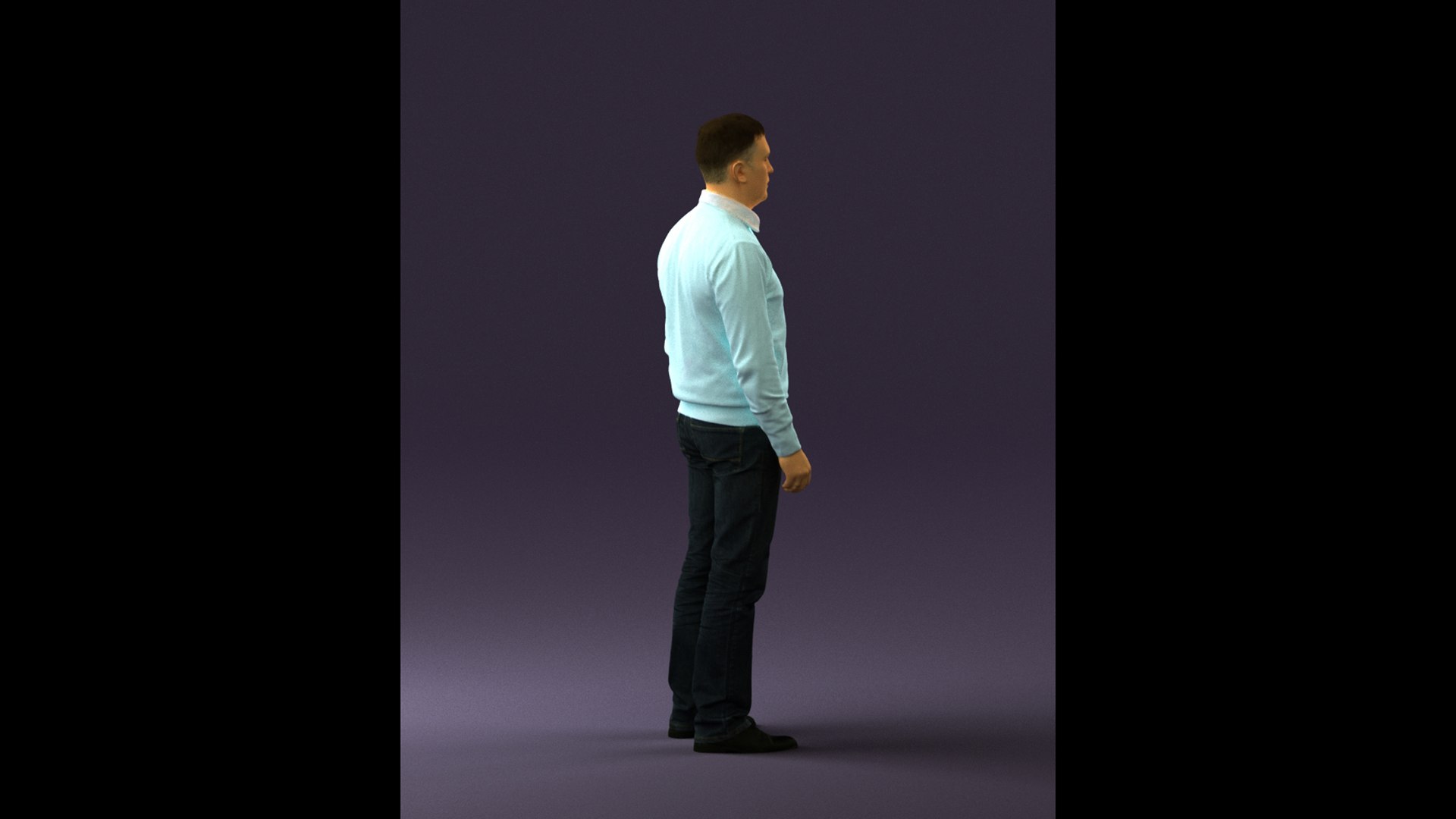 Scanned realistic human model - TurboSquid 1702109