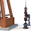 Oil Pump Jack Generic Rigged