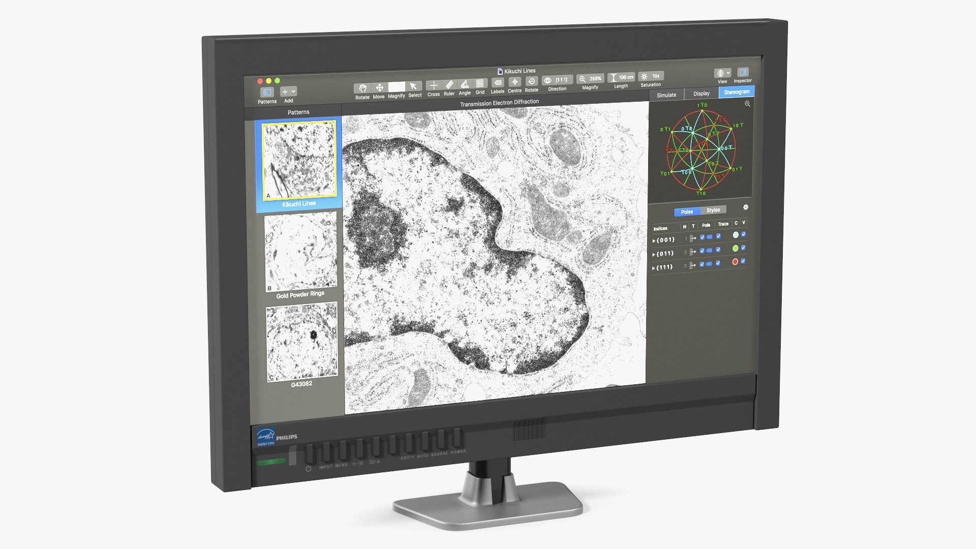 Electron Microscope Monitor 3D model preview
