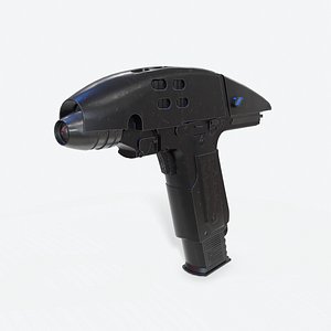 3D star trek gun model