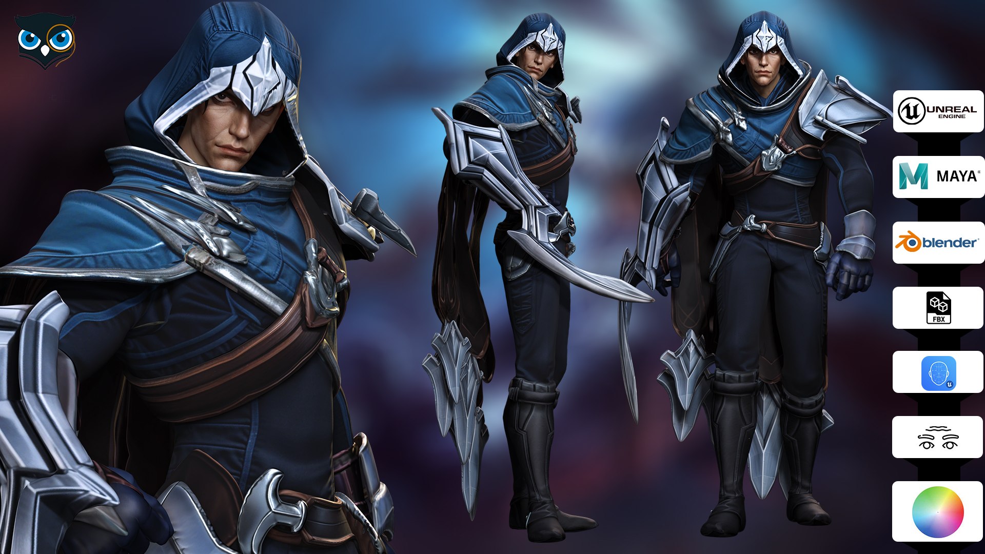 Talon League Of Legends Model - TurboSquid 2335910