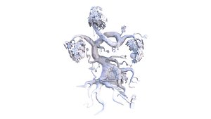 Fantasy Tree 3D Treehouse model