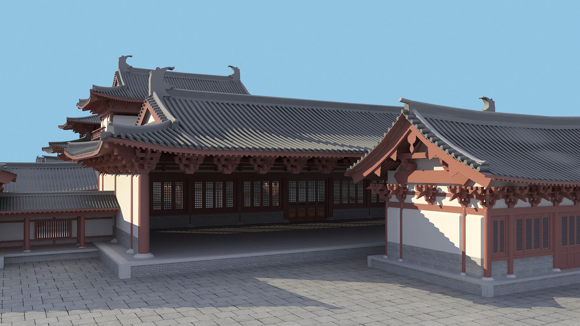3D Model Chinese Ancient Buildings 10 - TurboSquid 2122819