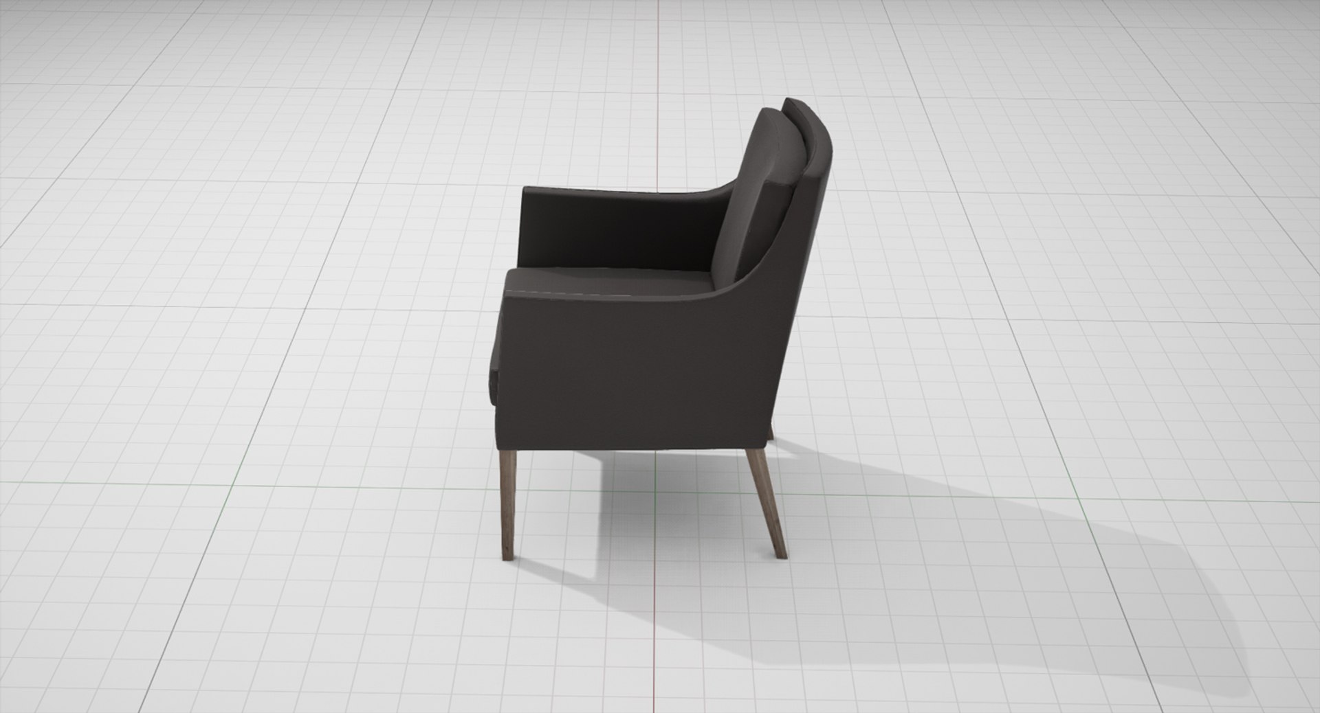 Flexform Pat Chair Ue4 3d Model