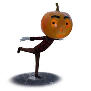 pumpkin boy 3D