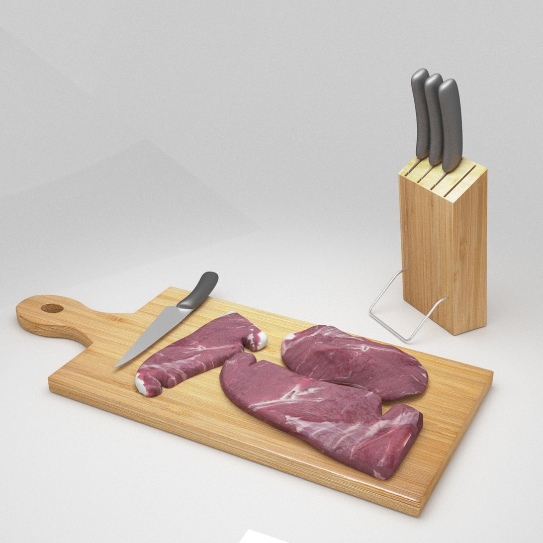 3D steak model - TurboSquid 1290564