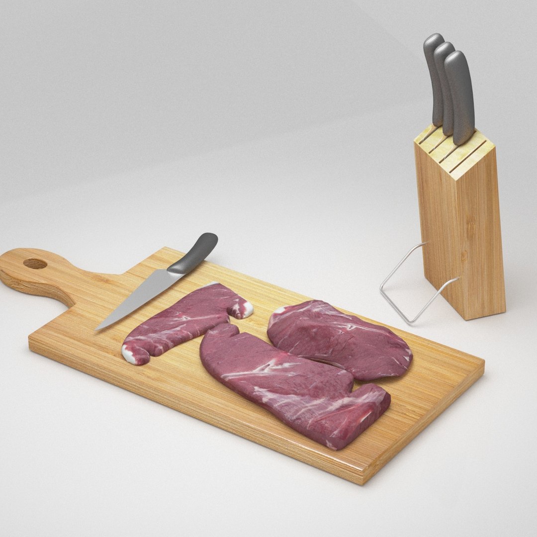 3D steak model - TurboSquid 1290564
