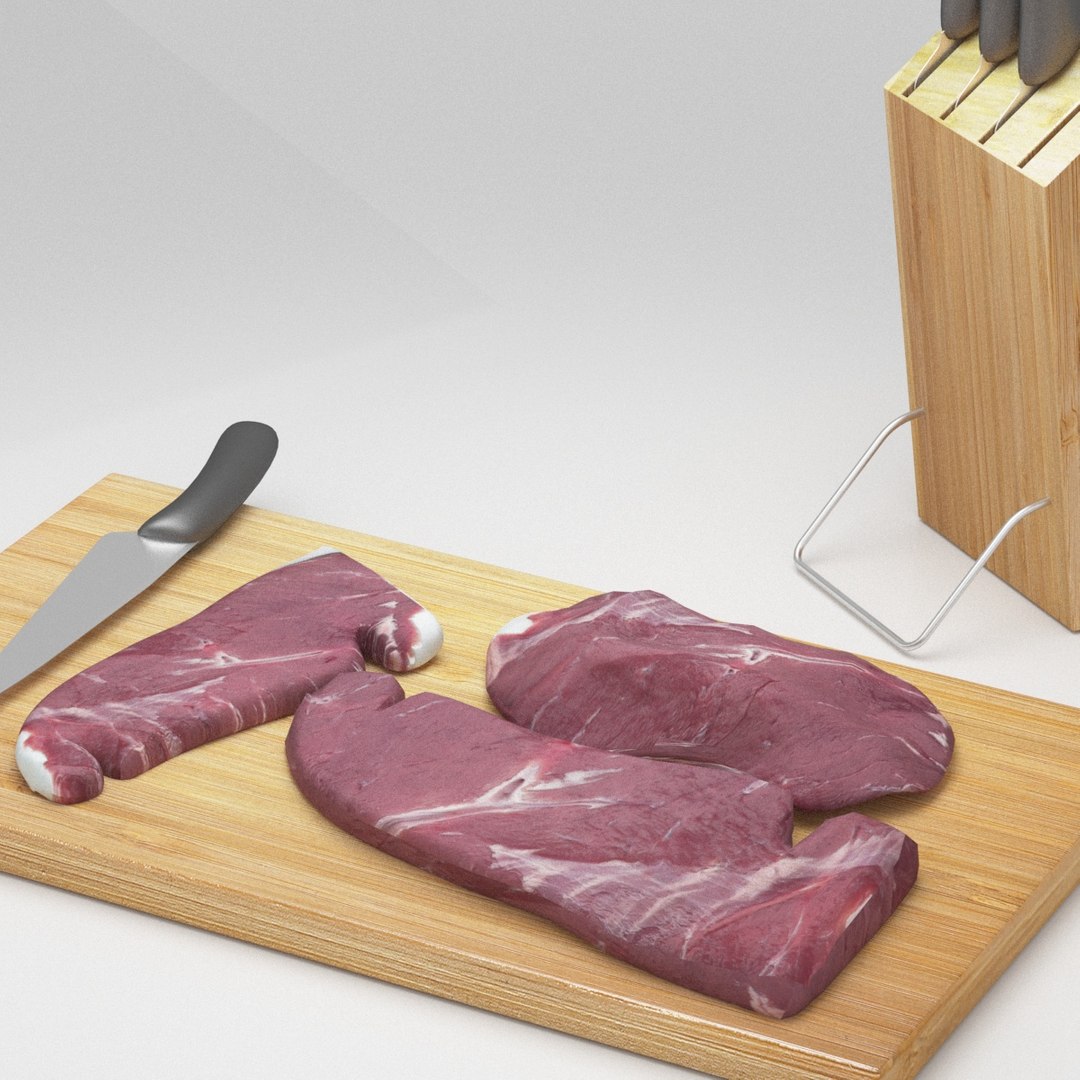 3D steak model - TurboSquid 1290564