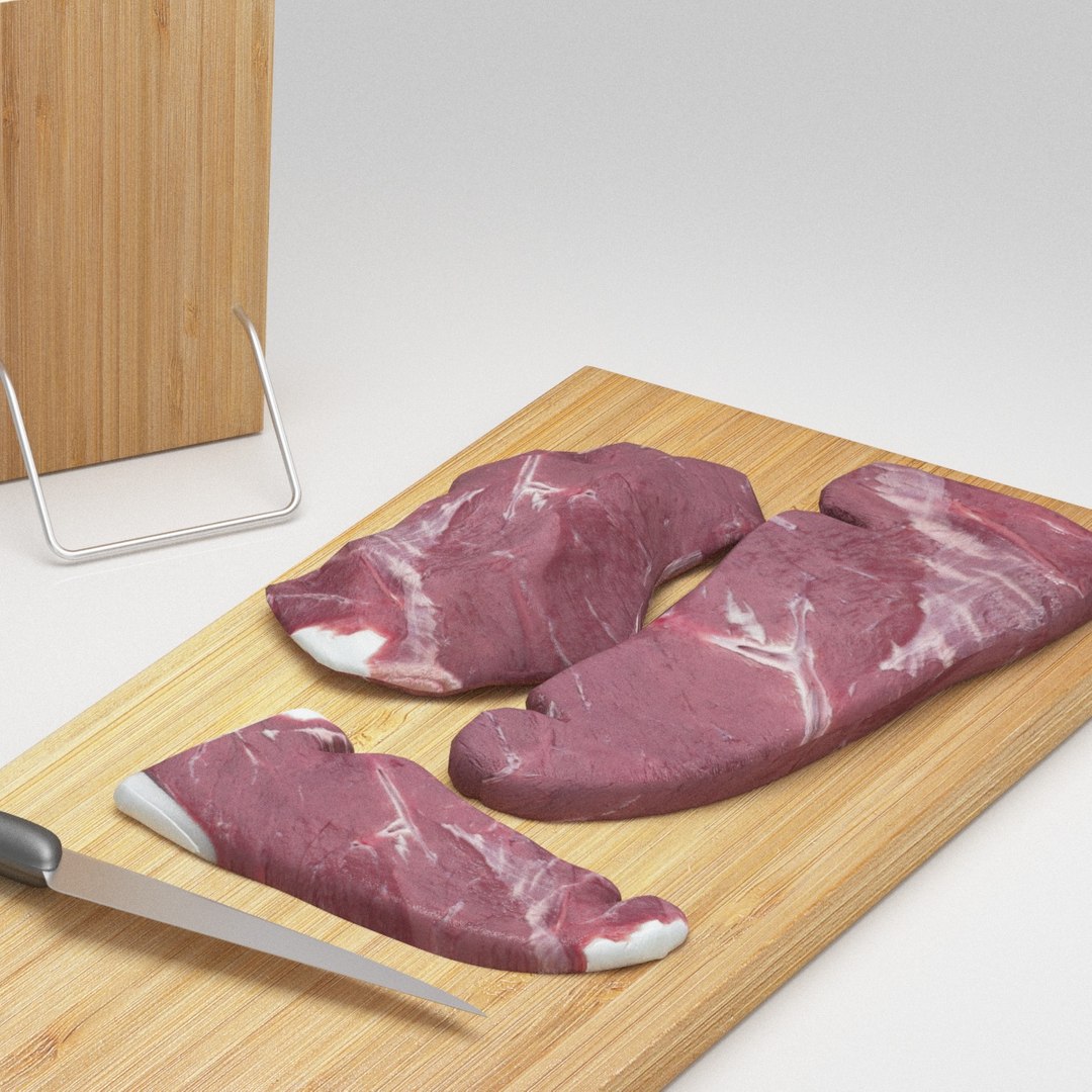 3D steak model - TurboSquid 1290564