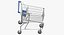 3D Shopping Carts and Baskets Collection Collection