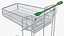 3D Shopping Carts and Baskets Collection Collection