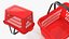 3D Shopping Carts and Baskets Collection Collection