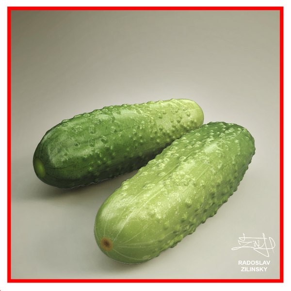 3dsmax cucumber