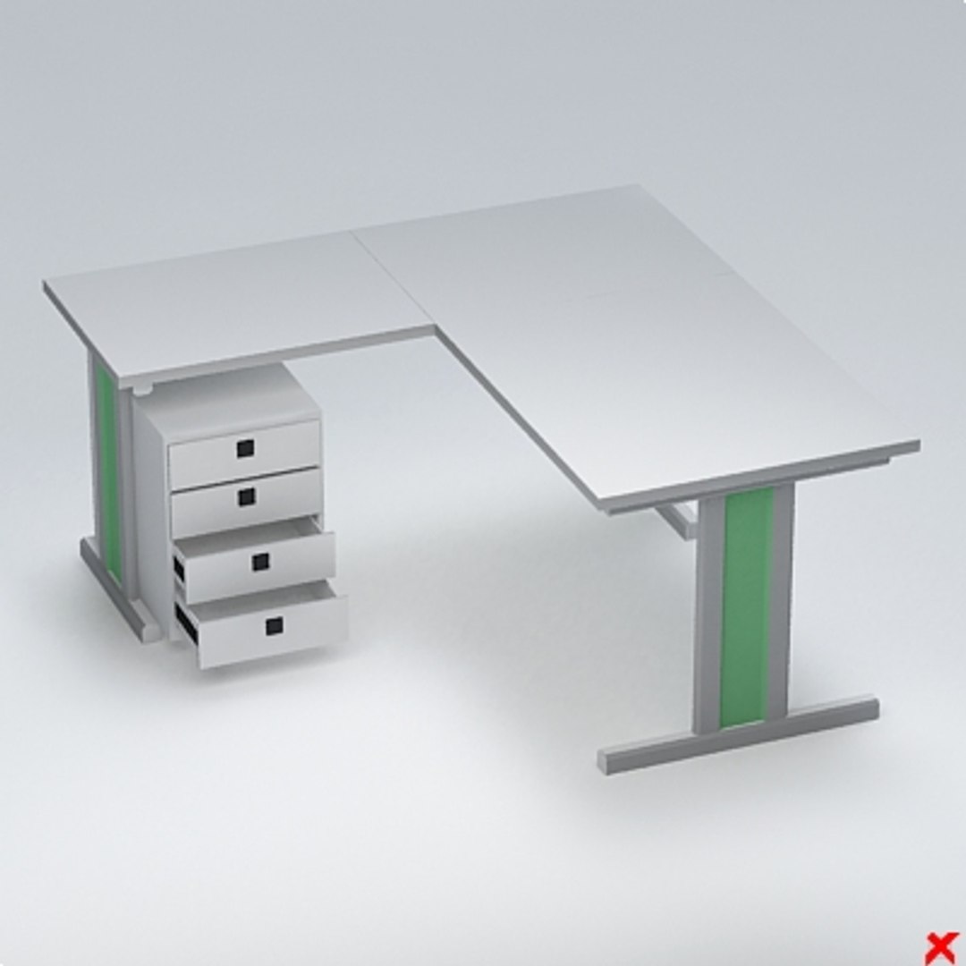 Office Table Dxf