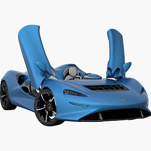 3D realistic mclaren elva 2021 model