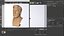 Male Mannequin Head - Matte Plastic - Game Asset
