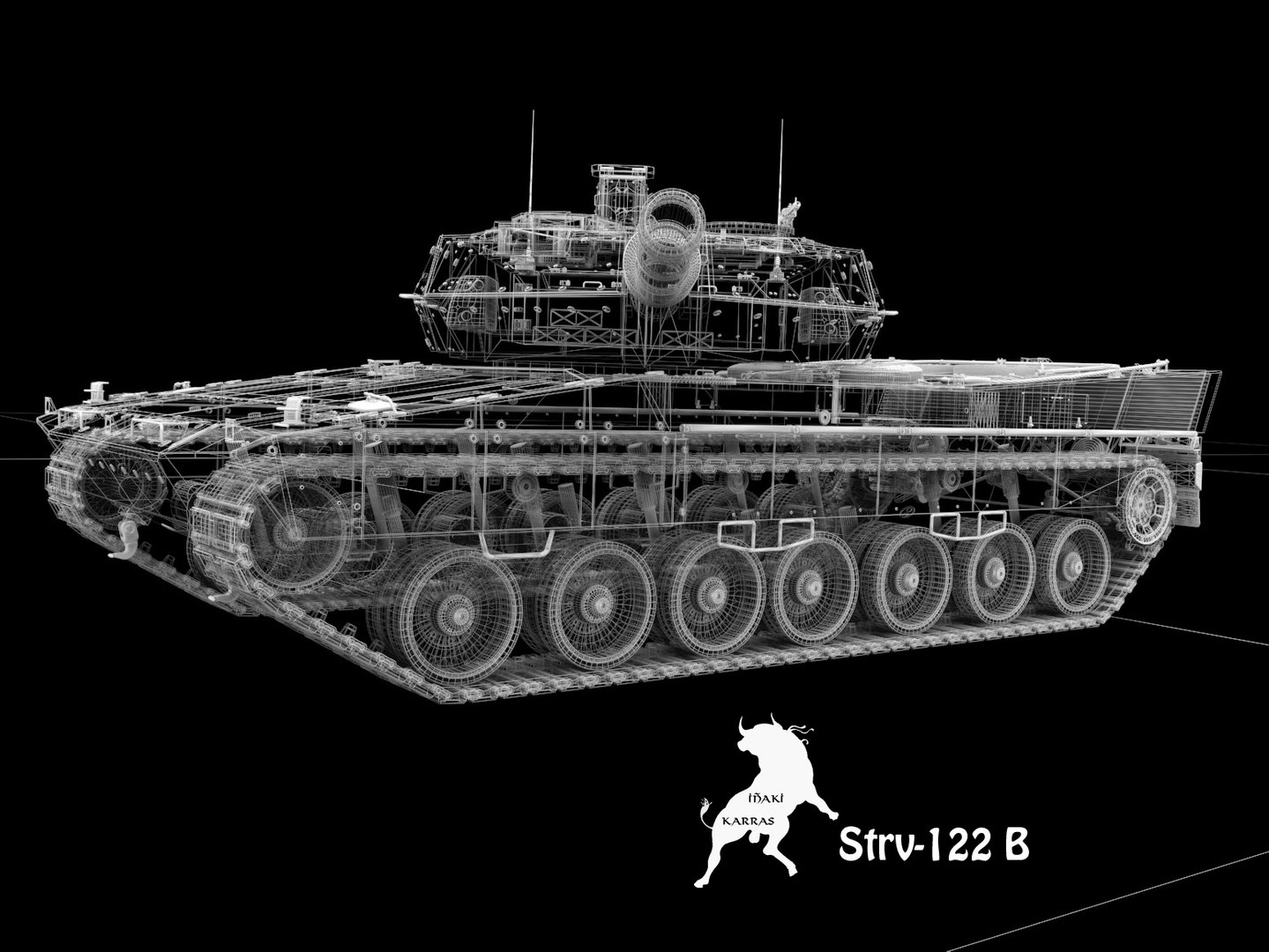 3dsmax Leopard Scheme