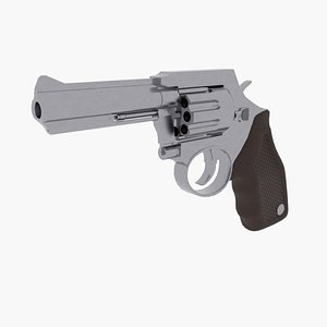 8-Shot revolver 3D model