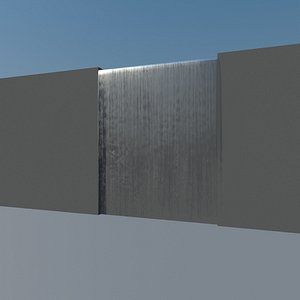 Lowpoly Waterfall