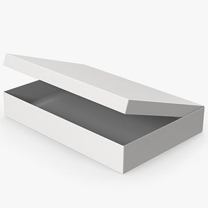 3D Box Half Opened