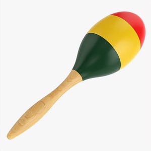 Maracas 02 colorful