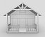 Winter House Model texture